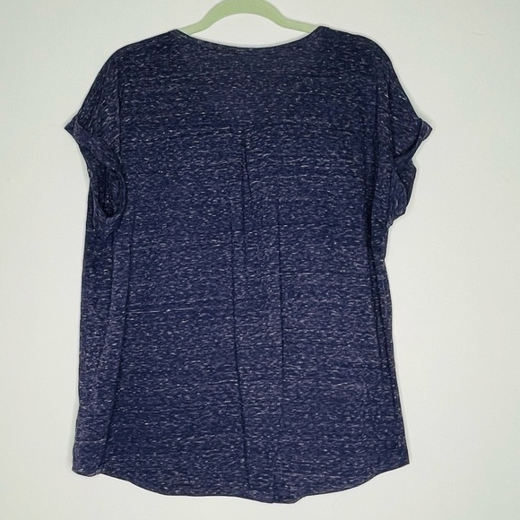 Style & Co. Plus Size Macy’s purple Mandala short sleeve T-Shirt Size 2X - Picture 4 of 9